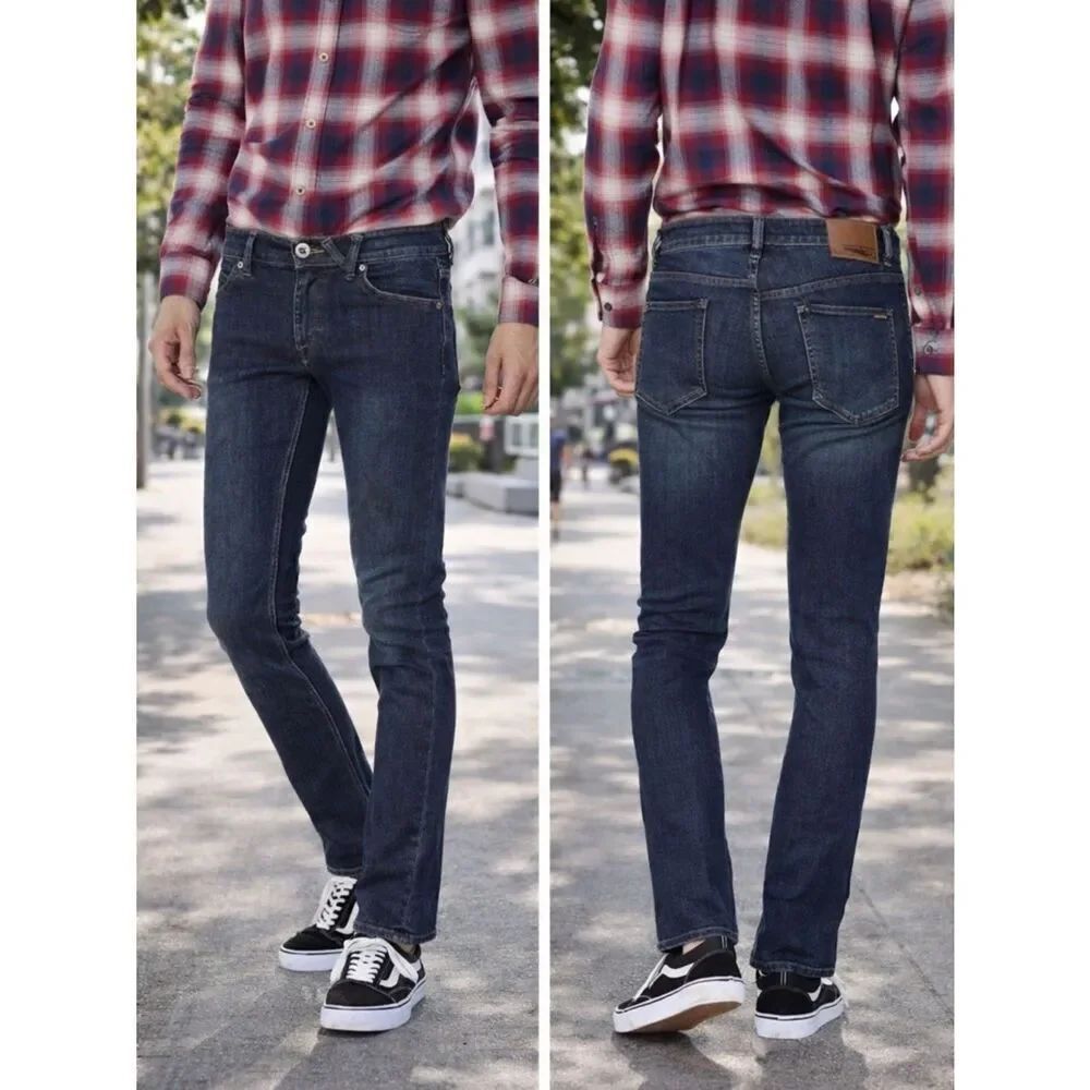 Volcom Vorta Slim Fit Stretch Denim Jeans